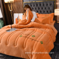 Plush Microfiber Fill Down Alternative Quilted Comforter